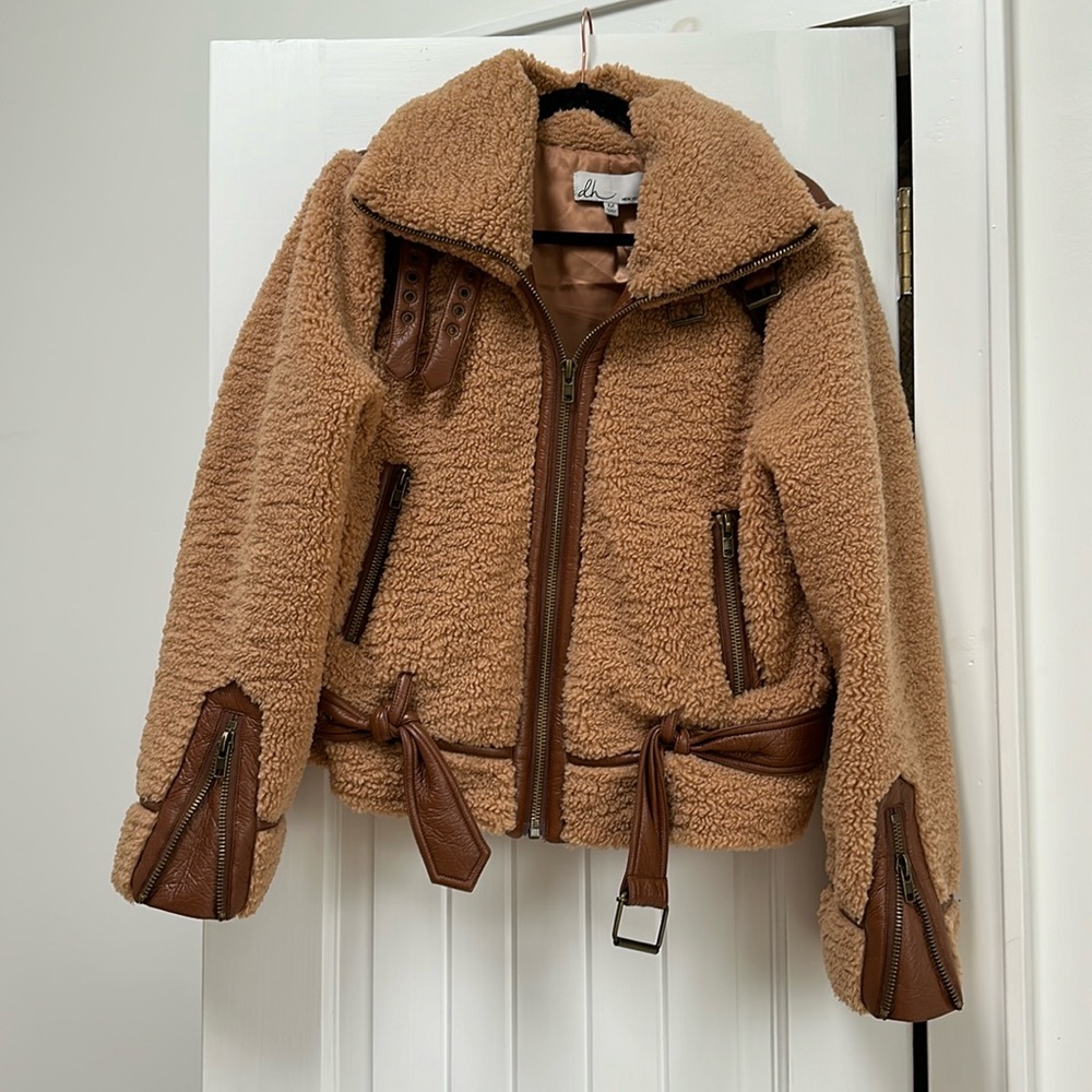 DH NY shearling coat